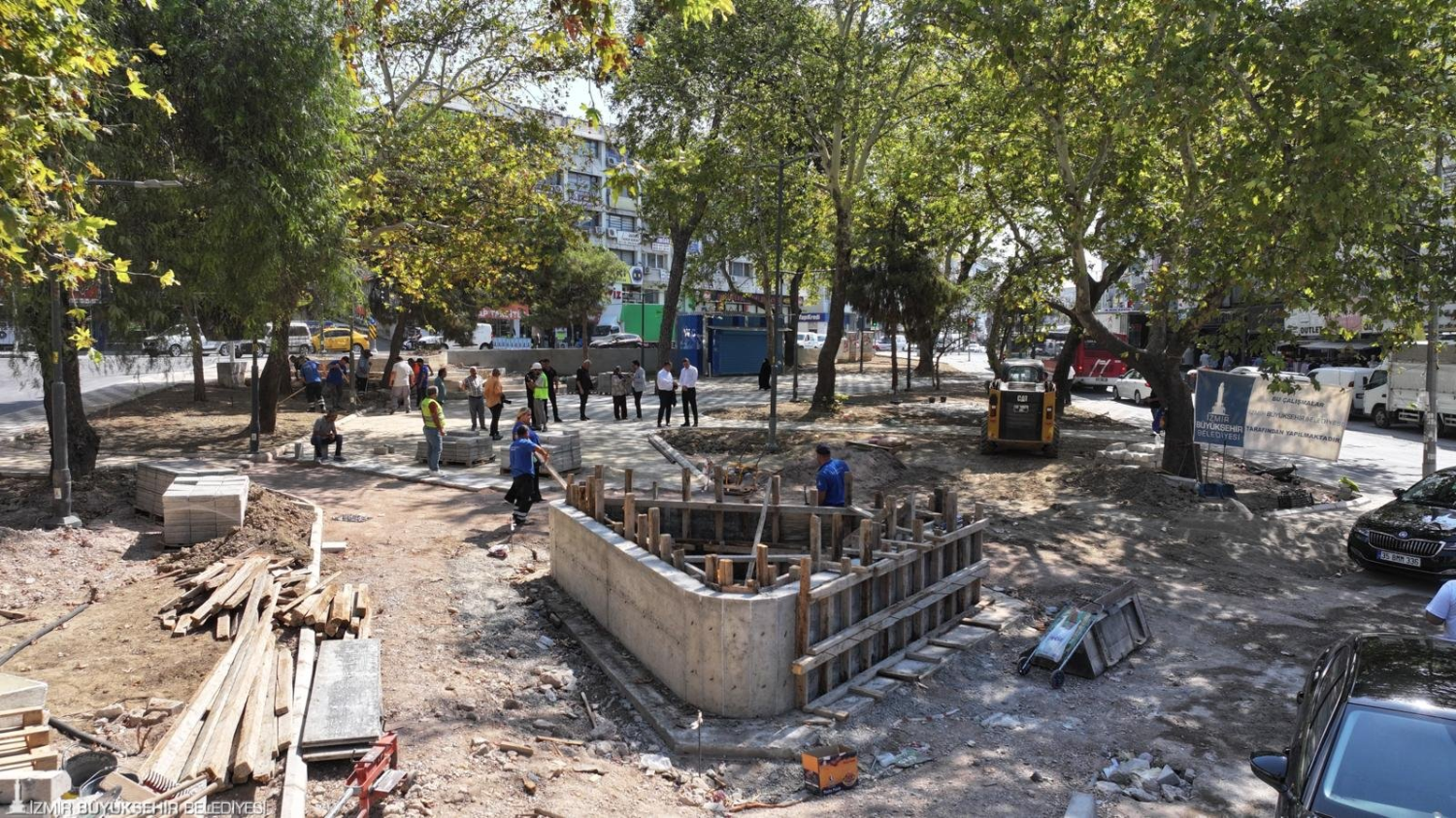 Buca Beyazıt Aykut Parkı yeniden doğuyor